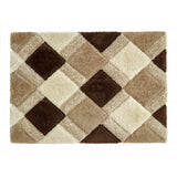 Origins - 3D Geo Shaggy - Beige - Phoenox Rugs