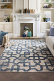 Avanti- Grey / Blue -  Origins - Phoenox Rugs