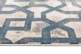 Avanti- Grey / Blue -  Origins - Phoenox Rugs