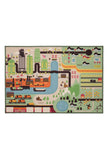 Printed Play Mats - Busy Roads -Melrose Interiors