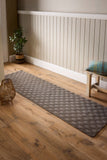 My Sculptured Collection - Textured - Basketweave- Mink -  Washable-  Phoenox Rugs