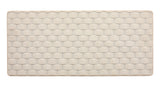 My Sculptured Collection - Textured - Basketweave- Ivory -  Washable-  Phoenox Rugs