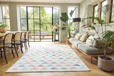 Bretton Multi- Vivid Contemporary- Washable - Hug Rug - Pheonox Rugs