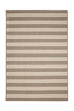 County - Flatweave - Stripe - Natural-   Indoor / Outdoor - Melrose Interiors