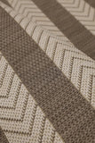 County - Flatweave - Stripe - Natural-   Indoor / Outdoor - Melrose Interiors