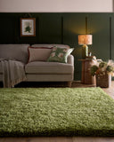 Chicago- Olive- Shaggy-  Origins - Phoenox Rugs