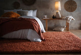 Chicago-Rust - Shaggy-  Origins - Phoenox Rugs