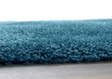 Chicago- Dark Teal - Shaggy-  Origins - Phoenox Rugs