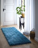 Chicago- Dark Teal - Shaggy-  Origins - Phoenox Rugs