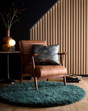 Chicago- Forest Green- Shaggy-  Origins - Phoenox Rugs