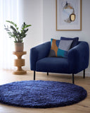 Chicago-Indigo- Shaggy-  Origins - Phoenox Rugs