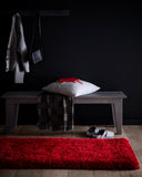 Chicago- Red - Shaggy-  Origins - Phoenox Rugs