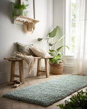 Chicago-Sage Green- Shaggy-  Origins - Phoenox Rugs