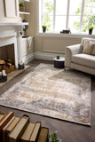 Aura- Cosimo Distressed - Blue / Grey-  Origins - Phoenox Rugs