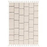 Nepal - Boho - Cream / Black Tile - Asiatic London