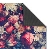 Dark Florals - Signature Collection - Washable - Hug Rug - Rugs