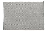 Hug Rug Woven- Diamond- Warm Grey- Washable- Phoenox Rugs