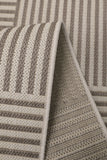 County - Flatweave - Multistripe - Natural-   Indoor / Outdoor - Melrose Interiors