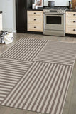 County - Flatweave - Multistripe - Natural-   Indoor / Outdoor - Melrose Interiors