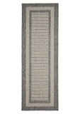 Flatweave Gel - Border- Grey- Anti--Slip- Melrose Interiors