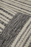 Flatweave Gel - Border- Grey- Anti--Slip- Melrose Interiors