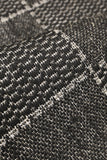 Flatweave Gel - Check - Black- Anti--Slip- Melrose Interiors