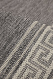 Flatweave Gel - Greek Key- Grey- Anti--Slip- Melrose Interiors