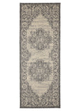 Flatweave Gel - Medallion - Grey- Anti--Slip- Melrose Interiors