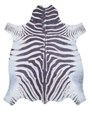 Faux Animal Print - Zebra Print  - Black / WHite