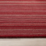 Fine Stripes - Red- Origins - Phoenox Rugs