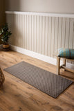 My Sculptured Collection - Textured - Honeycomb- Mink -  Washable-  Phoenox Rugs