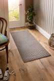 My Sculptured Collection - Textured - Honeycomb- Mink -  Washable-  Phoenox Rugs