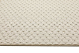 My Sculptured Collection - Textured - Honeycomb- Ivory -  Washable-  Phoenox Rug