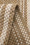 Jute Stripe-  Natural - Melrose Interiors