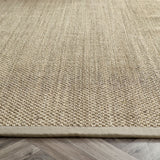 Sisal- Light Sand - Beige Border -  Origins-  Phoenox Rugs