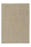 Sisal- Light Sand - Beige Border -  Origins-  Phoenox Rugs