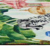 My Studio Collection - Lux Leopard - Multi-   Washable-  Phoenox Rug