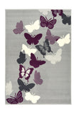 Maestro - Butterflies - Grey / Purple - Melrose Interiors