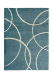 Snug - Bubbles  -Blue -  Shaggy - Melrose Interiors