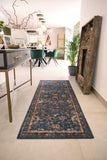 Midnight Paisley- Elegant Affair - Washable - Hug Rug - Pheonox Rugs