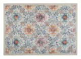 Modern Damask- Vivid Contemporary- Washable - Hug Rug - Pheonox Rugs