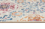 Modern Damask- Vivid Contemporary- Washable - Hug Rug - Pheonox Rugs