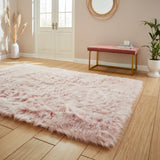 Polar Plush - Plain Shaggy - Blush