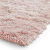 Polar Plush - Plain Shaggy - Blush