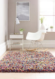 Rocks- Shaggy - Multi - Origins-  Phoenox Rugs