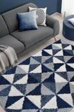 Snug - Scandi - Navy -  Shaggy - Melrose Interiors