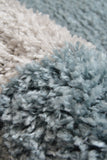 Snug - Blocks  -Duck Egg -  Shaggy - Melrose Interiors