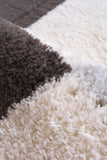 Snug - Blocks  -Grey -  Shaggy - Melrose Interiors