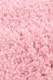 Snug - Plain - Pink- Shaggy - Melrose Interiors