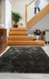 Shimmer -Glamour -Charcoal -  Origins-  Phoenox Rugs